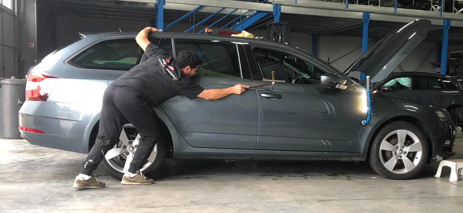 Dellenentfernung ohne Lackieren (DoL) von Hagelreparatur24 GmbH